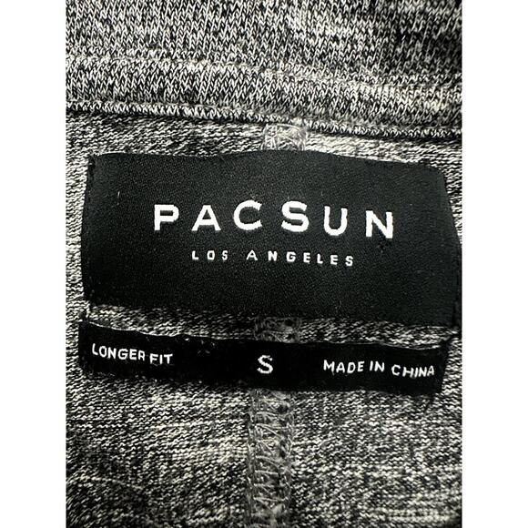 Pacsun Longer Fit Long Sleeve Shirt size Small Gray - Picture 4 of 6